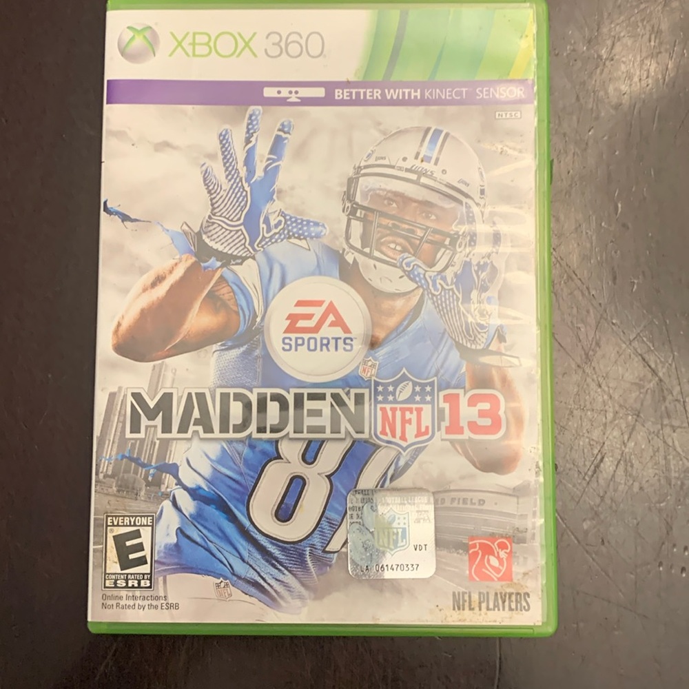 (5) Xbox 360 Sports Games